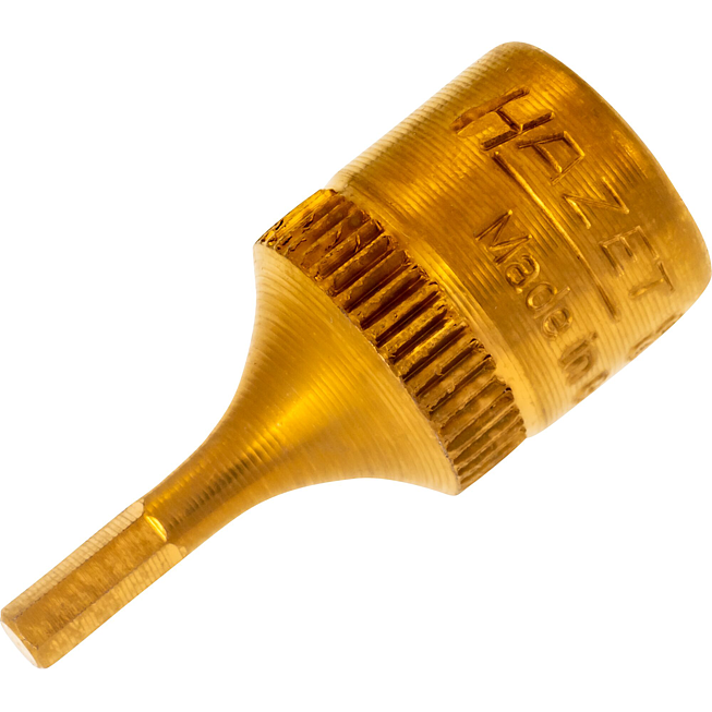 HAZET N&aacute;strčn&aacute; hlavice 8501-2.5 ∙ 1/4 palce (6,3 mm) čtyřhran dut&yacute; ∙ Profil s vnitřn&iacute;m &scaron;estihranem ∙ Velikost 2,5 mm