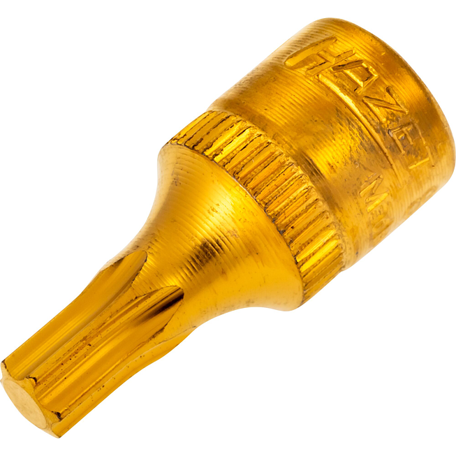 HAZET Nástrčná hlavice 8502-T30 ∙ 1/4 palce (6,3 mm) čtyřhran dutý ∙ Vnitřní profil TORX® ∙ Velikost T30