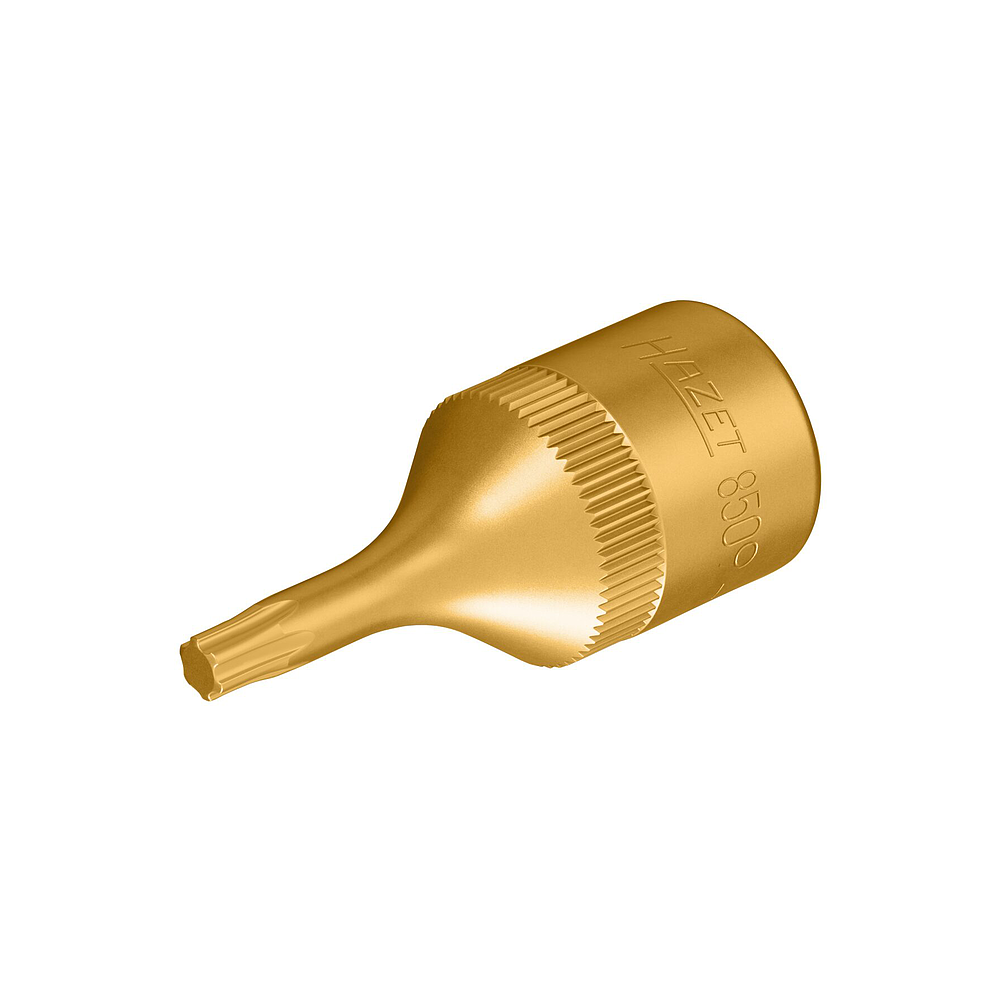 HAZET N&aacute;strčn&aacute; hlavice ∙ TORX PLUS&reg; 8509-10IP ∙ 1/4 palce (6,3 mm) čtyřhran dut&yacute; ∙ Vnitřn&iacute; profil TORX PLUS&reg; ∙ Velikost 10IP