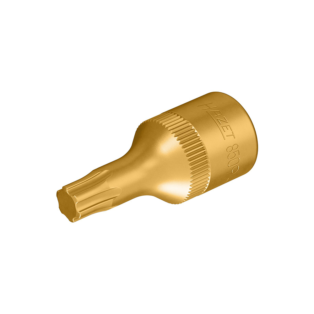HAZET N&aacute;strčn&aacute; hlavice ∙ TORX PLUS&reg; 8509-27IP ∙ 1/4 palce (6,3 mm) čtyřhran dut&yacute; ∙ Vnitřn&iacute; profil TORX PLUS&reg; ∙ Velikost 27IP