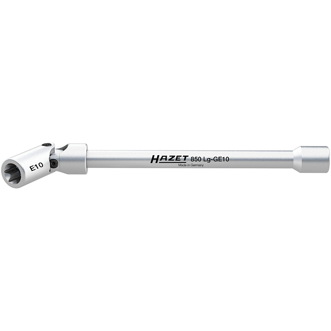HAZET N&aacute;strčn&aacute; hlavice 850LG-GE10 ∙ 1/4 palce (6,3 mm) čtyřhran dut&yacute; ∙ Vněj&scaron;&iacute; profil TORX&reg; ∙ Velikost E10