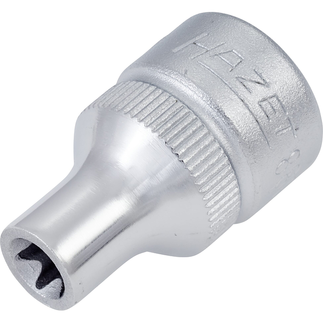 HAZET Nástrčná hlavice 880-E7 ∙ 3/8 palce (10 mm) čtyřhran dutý ∙ Vnější profil TORX® ∙ Velikost E7