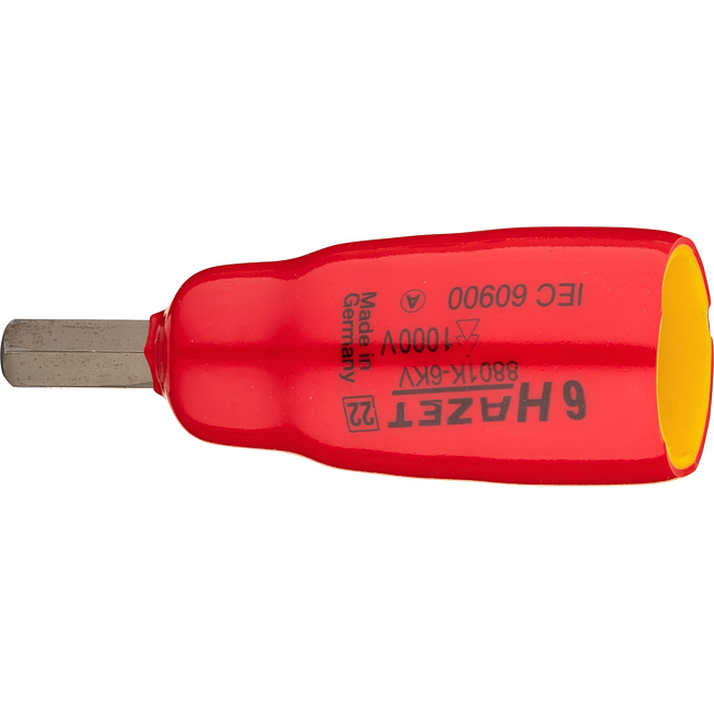 Šestihranný nástrčný ořech 3/8 "HAZET nástrčný klíč