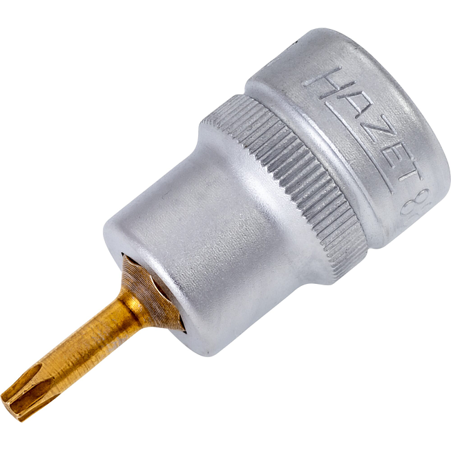 HAZET Nástrčná hlavice 8802-T15 ∙ 3/8 palce (10 mm) čtyřhran dutý ∙ Vnitřní profil TORX® ∙ Velikost T15