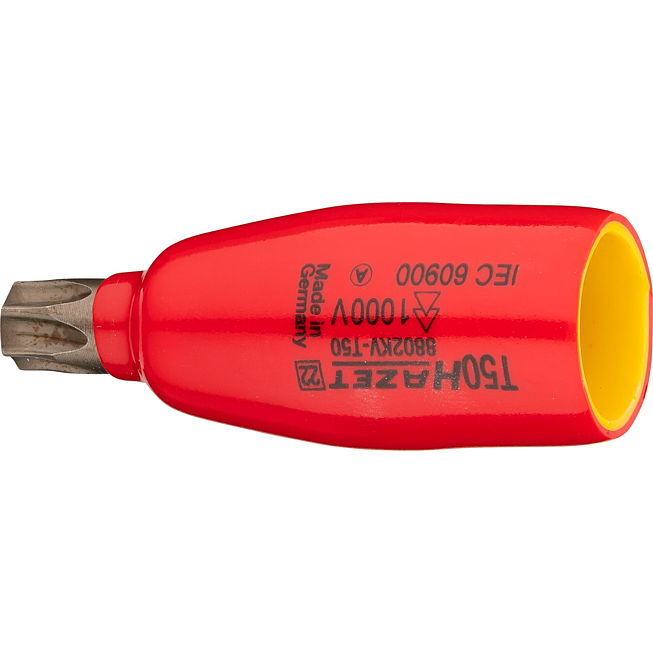 Uvnitř nástrčného klíče HAZET 3/8 "TORX® šroubovák