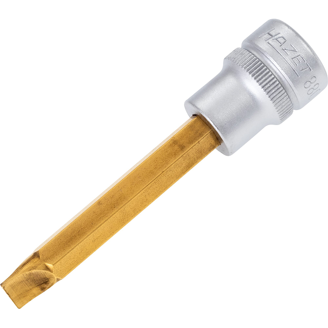 HAZET N&aacute;strčn&aacute; hlavice 8803-1.2X8 ∙ 3/8 palce (10 mm) čtyřhran dut&yacute; ∙ Ploch&yacute; profil ∙ Velikost 1,2 x 8 mm
