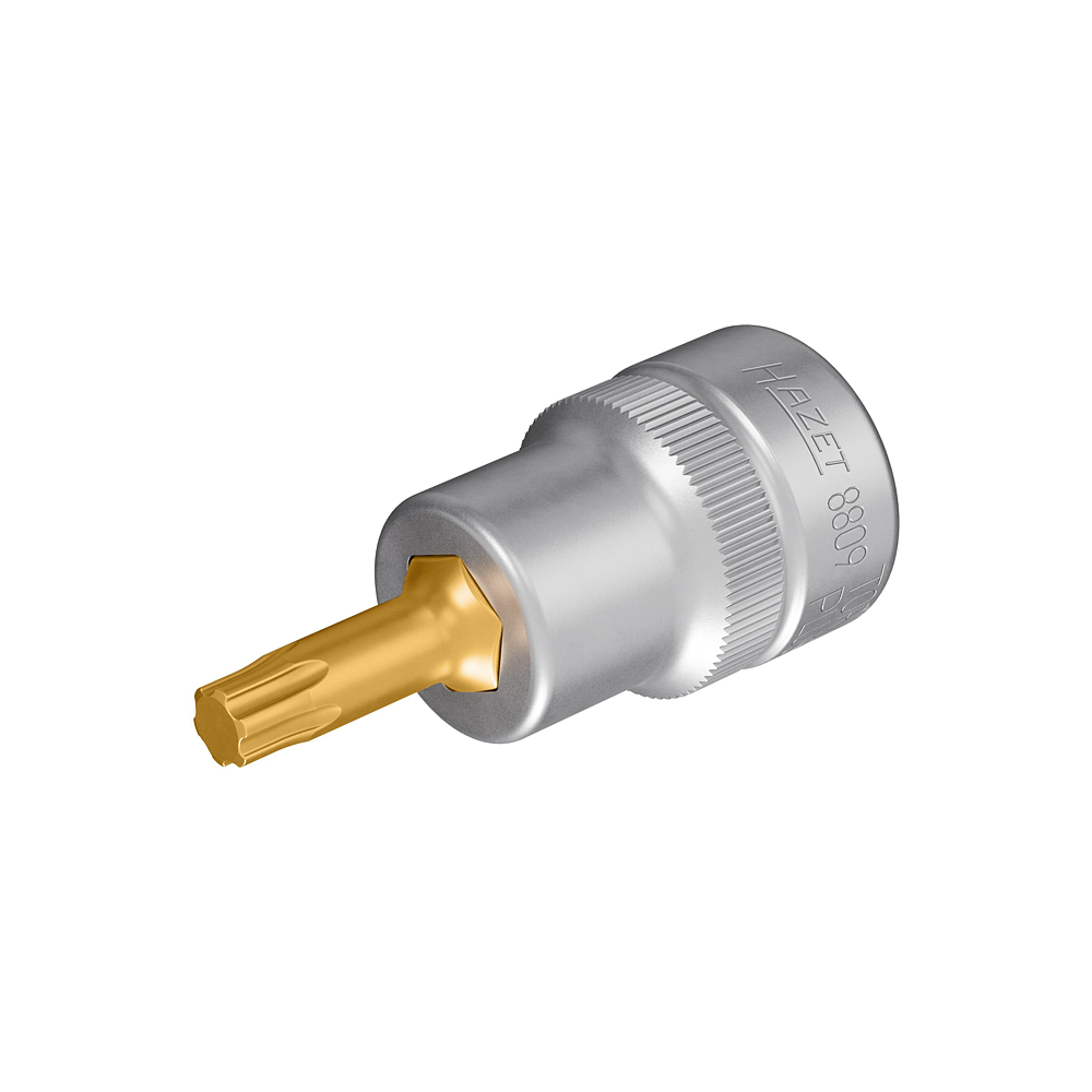 HAZET N&aacute;strčn&aacute; hlavice ∙ TORX PLUS&reg; 8809-27IP ∙ 3/8 palce (10 mm) čtyřhran dut&yacute; ∙ Vnitřn&iacute; profil TORX PLUS&reg; ∙ Velikost 27IP