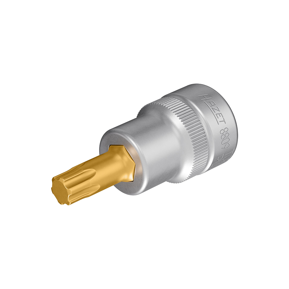 HAZET N&aacute;strčn&aacute; hlavice ∙ TORX PLUS&reg; 8809-40IP ∙ 3/8 palce (10 mm) čtyřhran dut&yacute; ∙ Vnitřn&iacute; profil TORX PLUS&reg; ∙ Velikost 40IP