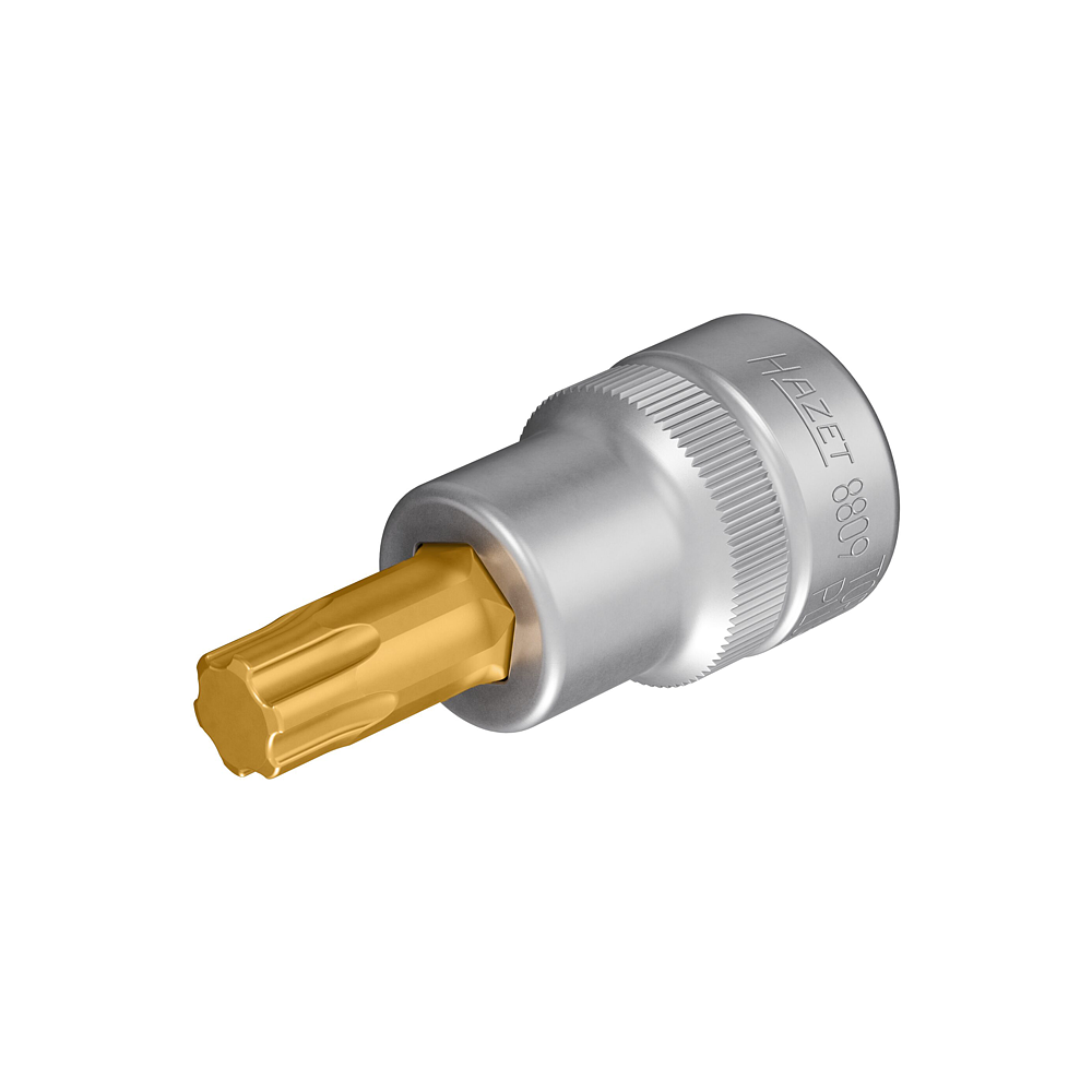 HAZET N&aacute;strčn&aacute; hlavice ∙ TORX PLUS&reg; 8809-45IP ∙ 3/8 palce (10 mm) čtyřhran dut&yacute; ∙ Vnitřn&iacute; profil TORX PLUS&reg; ∙ Velikost 45IP