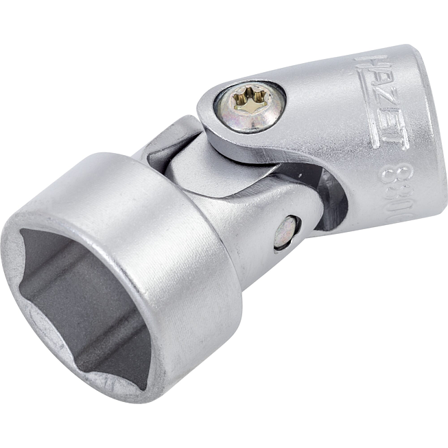 HAZET Kloubov&aacute; n&aacute;strčn&aacute; hlavice 880G-18 ∙ 3/8 palce (10 mm) čtyřhran dut&yacute; ∙ Trakčn&iacute; profil vněj&scaron;&iacute; &scaron;estihran ∙ Velikost 18 mm