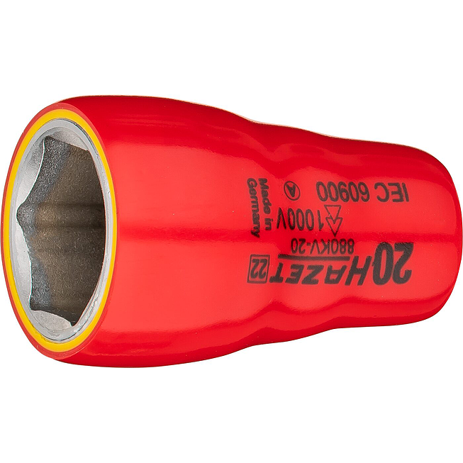 Vněj&scaron;&iacute; &scaron;estihran 3/8 "HAZET vložka n&aacute;strčn&eacute;ho kl&iacute;če