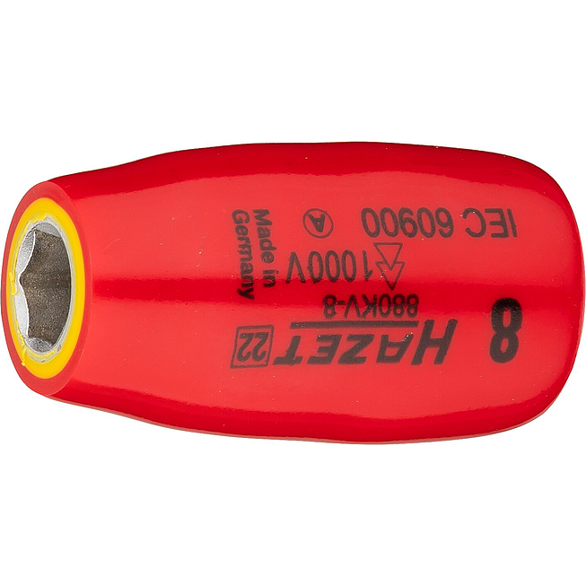 Vněj&scaron;&iacute; &scaron;estihran 3/8 "HAZET vložka n&aacute;strčn&eacute;ho kl&iacute;če