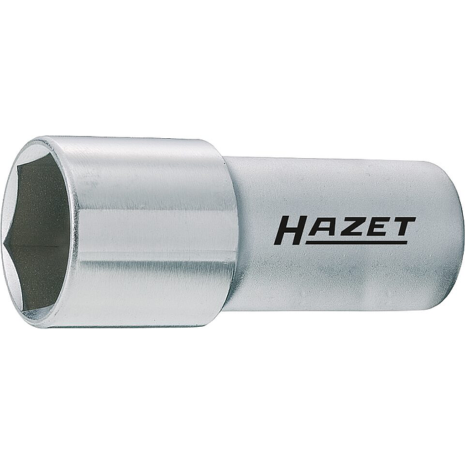 HAZET Nástrčná hlavice pro zapalovací svíčky 880MGT ∙ 3/8 palce (10 mm) čtyřhran dutý ∙ Profil vnější šestihran ∙ Velikost 20,8 mm ∙ 13/16″