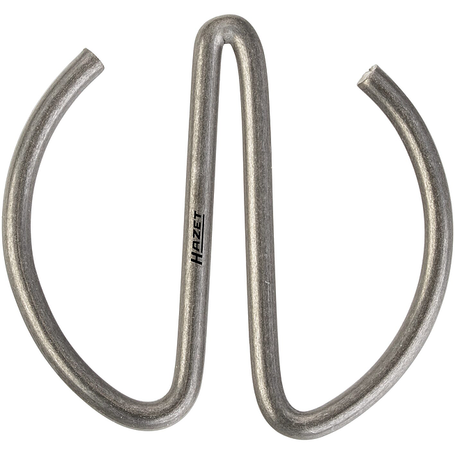 HAZET Pojistná pružina 880S-HF612 ∙ 3/8 palce (10 mm) čtyřhran dutý ∙ ∅ 16,6 x 1,2