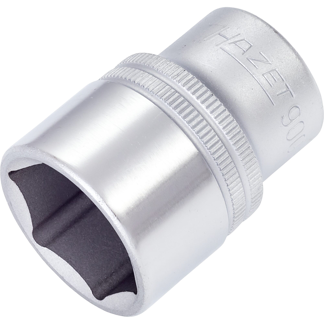HAZET N&aacute;strčn&aacute; hlavice 900-24 ∙ 1/2 palce (12,5 mm) čtyřhran dut&yacute; ∙ Trakčn&iacute; profil vněj&scaron;&iacute; &scaron;estihran ∙ Velikost 24 mm