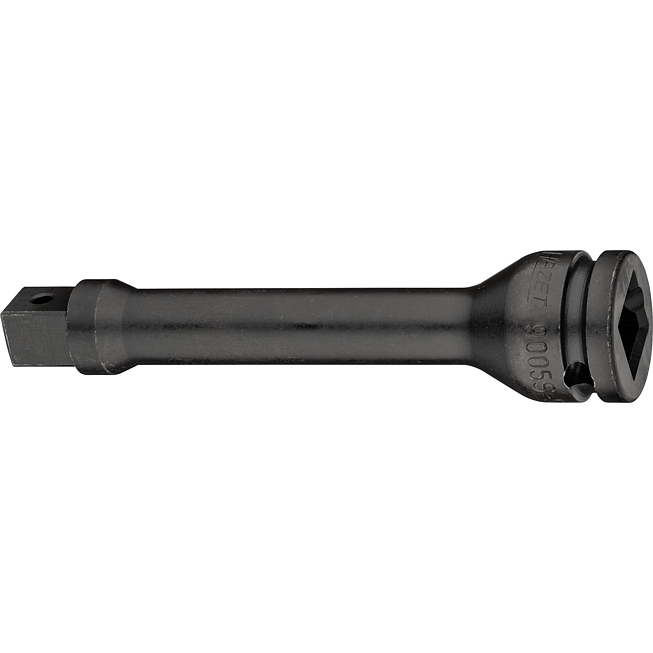 HAZET Prodloužení pro rázový, strojový utahovák 9005S-5 ∙ 1/2 palce (12,5 mm) čtyřhran dutý ∙ 1/2 palce (12,5 mm) čtyřhran masivní ∙ Délka: 130 mm