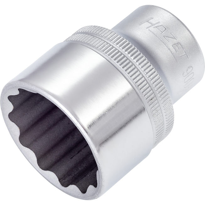 HAZET N&aacute;strčn&aacute; hlavice 900AZ-1.1/8 ∙ 1/2 palce (12,5 mm) čtyřhran dut&yacute; ∙ Vněj&scaron;&iacute; trakčn&iacute; profil dvojit&yacute; &scaron;estihran ∙ Velikost 1,1/8&Prime;