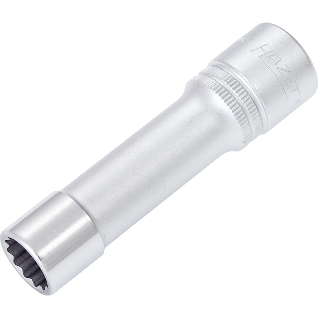 HAZET Nástrčná hlavice 900TZ-13 ∙ 1/2 palce (12,5 mm) čtyřhran dutý ∙ Vnější dvojitý šestihran trakční profil ∙ Velikost 13 mm