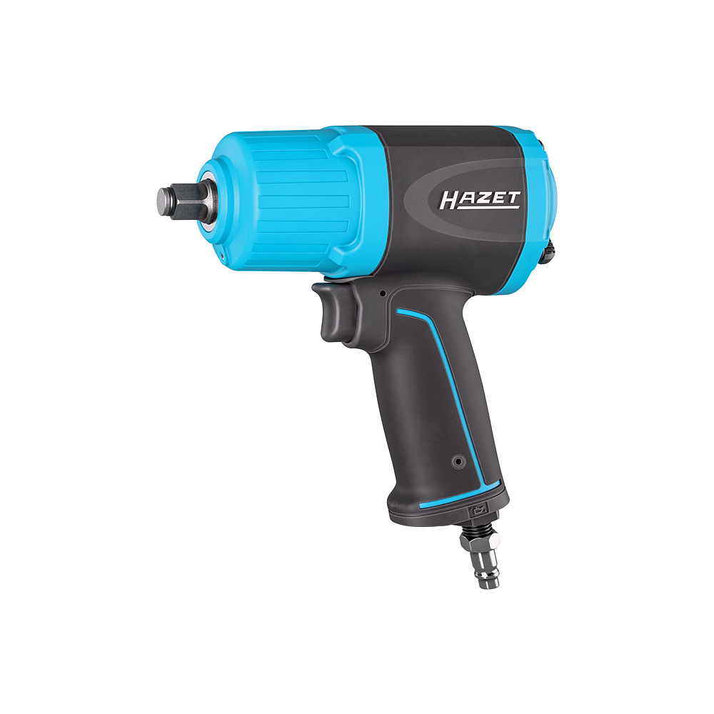 HAZET Rázový utahovák 9012ECO ∙ Povolovací moment maximální [Nm]: 1700 Nm ∙ 1/2 palce (12,5 mm) čtyřhran masivní ∙ Výkonný dvojkladivový úderník