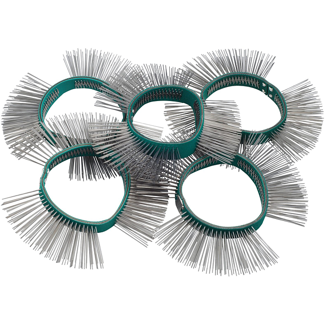 HAZET Kartáčový pás ∙ široký 11 mm ∙ jemný ∙ rovné hroty 9033-6-05/5