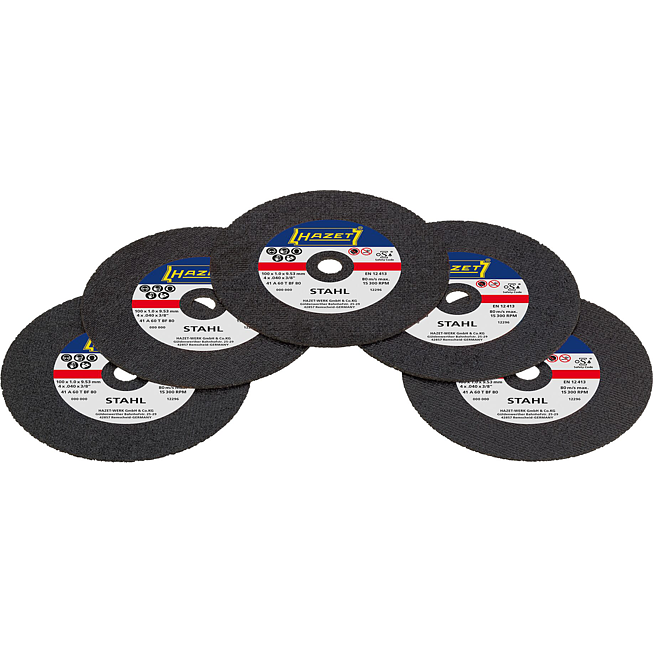 HAZET Sada rozbrušovacích kotoučů 9033P-08/5 ∙ 5-dílný