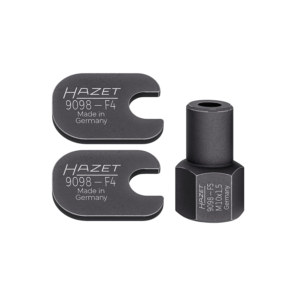 HAZET Sada adapt&eacute;rů pro up&iacute;nac&iacute; &scaron;roub u v&iacute;ceprvkov&eacute; n&aacute;pravy VW / AUDI 9098-F45/3 ∙ 3-d&iacute;ln&yacute;