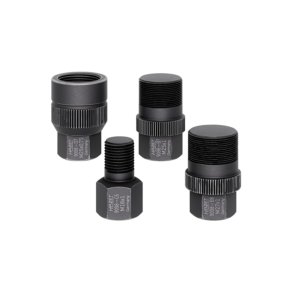 HAZET Sada adapt&eacute;rů vstřikovačů 9098/4 ∙ 4-d&iacute;ln&yacute;