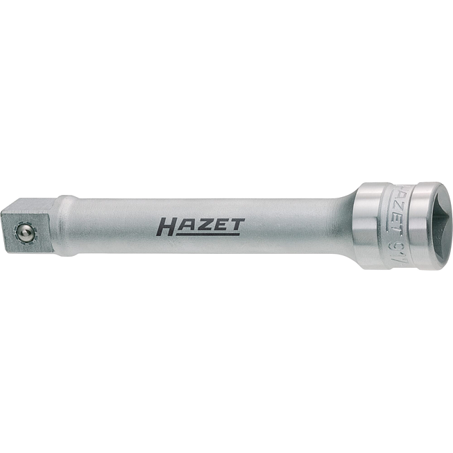 HAZET Prodloužení 917-5 ∙ 1/2 palce (12,5 mm) čtyřhran dutý ∙ 1/2 palce (12,5 mm) čtyřhran masivní ∙ Délka: 123 mm