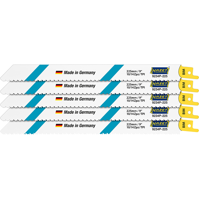 HAZET Sada pilových listů 9234P-225/5 ∙ 5-dílný