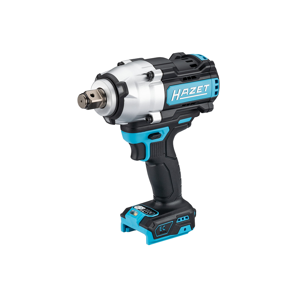 HAZET Aku rázový utahovák 9513-2100 ∙ Povolovací moment maximální [Nm]: 2100 Nm ∙ 3/4 palce (20 mm) čtyřhran masivní ∙ d x š x v: 209 mm x 98 mm x 243 mm