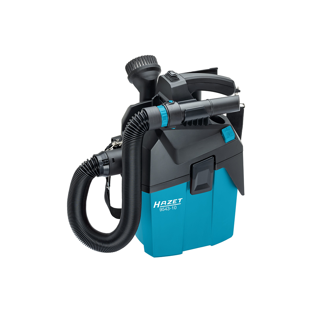HAZET Aku vysavač pro suché vysávání ∙ 18 voltů 9543-10 ∙ d x š x v: 240 mm x 200 mm x 400 mm