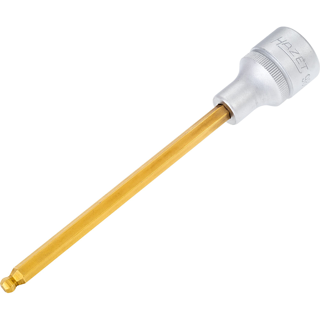 HAZET Nástrčná hlavice 986KK-5 ∙ 1/2 palce (12,5 mm) čtyřhran dutý ∙ Profil vnitřní šestihran ∙ Velikost 5 mm