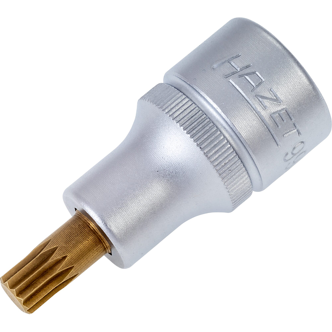 HAZET N&aacute;strčn&aacute; hlavice 990-8 ∙ 1/2 palce (12,5 mm) čtyřhran dut&yacute; ∙ Vnitřn&iacute; ozuben&yacute; profil XZN ∙ Velikost M8