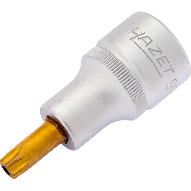HAZET Nástrčná hlavice 992-T40H ∙ 1/2 palce (12,5 mm) čtyřhran dutý ∙ Profil Tamper Resistant TORX® ∙ Velikost T40H