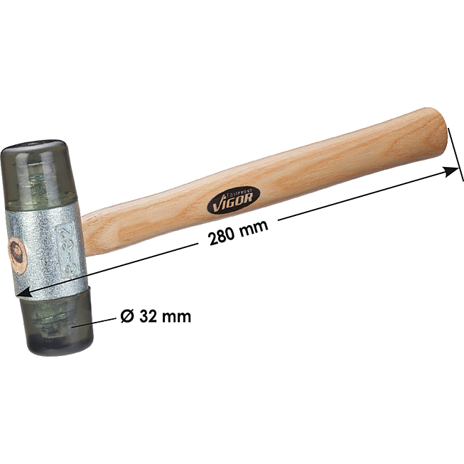 VIGOR Plastov&eacute; &scaron;etrn&eacute; klad&iacute;vko ∙ V1212 ∙ 32 mm
