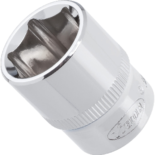 VIGOR N&aacute;strčn&aacute; hlavice ∙ V2276N ∙ 3/8 palce (10 mm) čtyřhran dut&yacute; ∙ Vněj&scaron;&iacute; profil &scaron;estihran ∙ Velikost 8 mm
