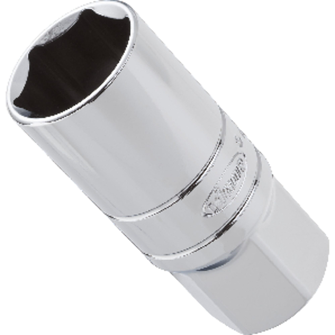 VIGOR N&aacute;strčn&aacute; hlavice na zapalovac&iacute; sv&iacute;čky ∙ V2578N ∙ 1/2 palce (12,5 mm) čtyřhran dut&yacute; ∙ Vněj&scaron;&iacute; profil &scaron;estihran ∙ Velikost 16 mm