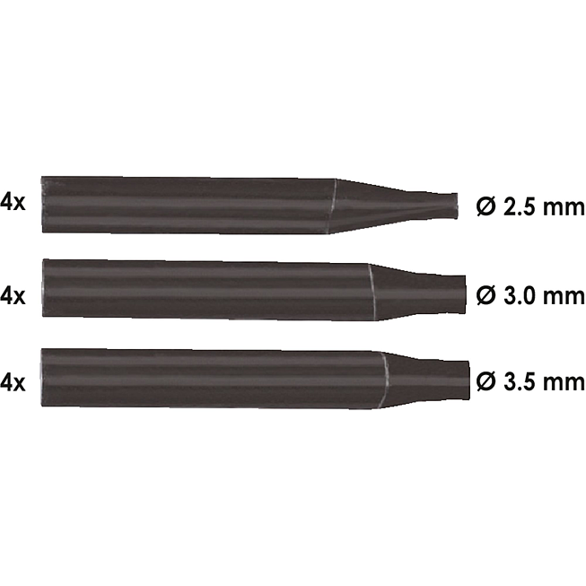 VIGOR Kol&iacute;k ⌀ 2,5&nbsp;mm ∙ V2992 ∙ 2-d&iacute;ln&yacute; ∙ Počet ks n&aacute;řad&iacute;: 2