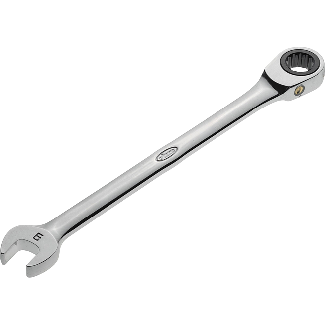 VIGOR Ráčnový očkový klíč ∙ dlouhý ∙ V1009 ∙ Vnější dvojitý šestihran profil, Profil vnější šestihran ∙ Velikost 9 mm