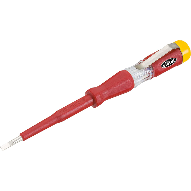 VIGOR Zkoušečka napětí ∙ V1138 ∙ Plochý profil ∙ Velikost 0,5 x 3 mm