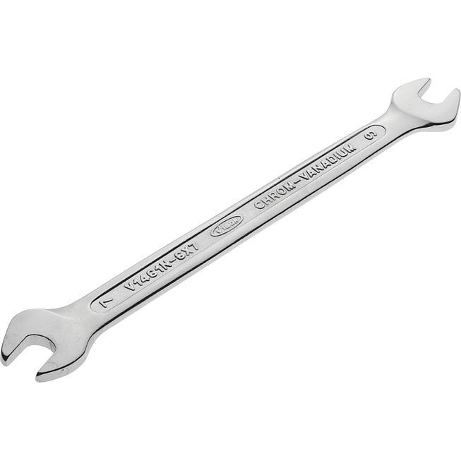 VIGOR Dvojité ploché klíče ∙ V1461N-6X7 ∙ Profil vnější šestihran ∙ Velikost 6 x 7 mm