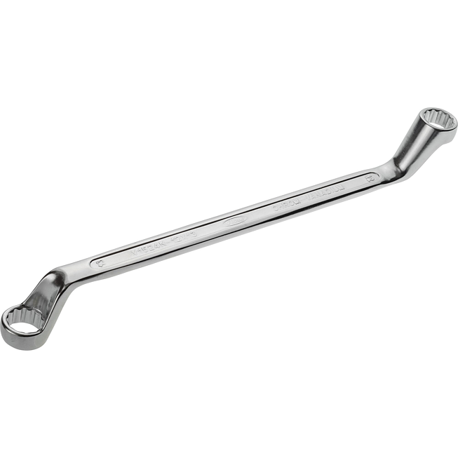 VIGOR Dvojitý očkový klíč ∙ V1524N-12X13 ∙ Vnější dvojitý šestihran profil ∙ Velikost 12 x 13 mm