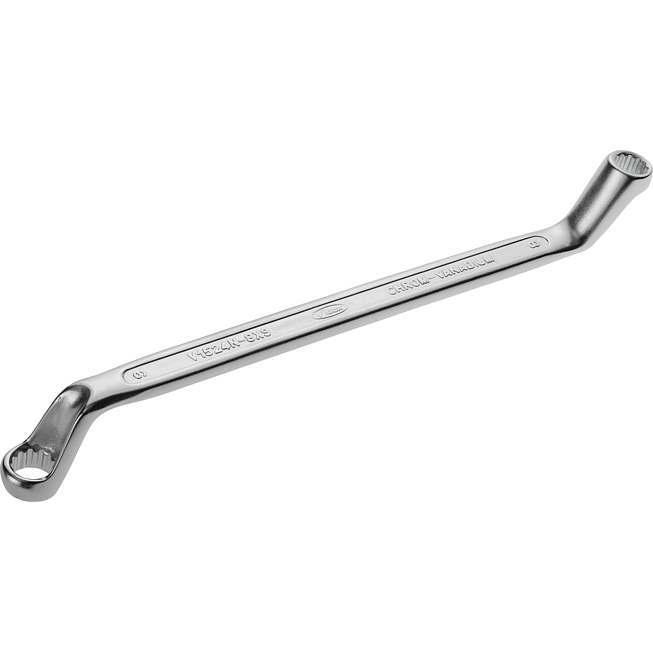 VIGOR Dvojitý očkový klíč ∙ V1524N-8X9 ∙ Vnější dvojitý šestihran profil ∙ Velikost 8 x 9 mm