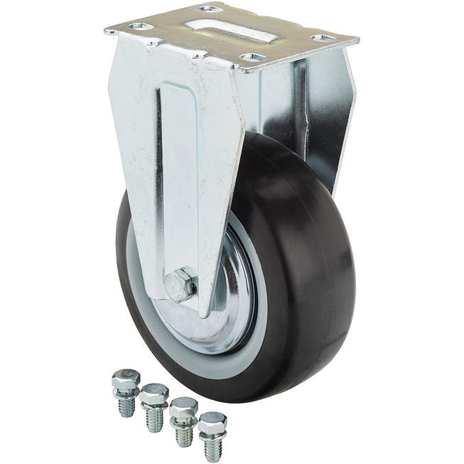 VIGOR Pevné kolečko ∙ pro dílenské vozíky řady M ∙ řady L ∙ řady XL ∙ řady XD ∙ V1907