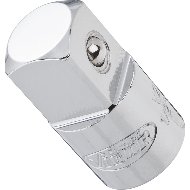 VIGOR Adapt&eacute;r ∙ V2110 ∙ 1/2 palce (12,5 mm) čtyřhran dut&yacute; ∙ 3/4 palce (20 mm) čtyřhran masivn&iacute; ∙ 46 mm