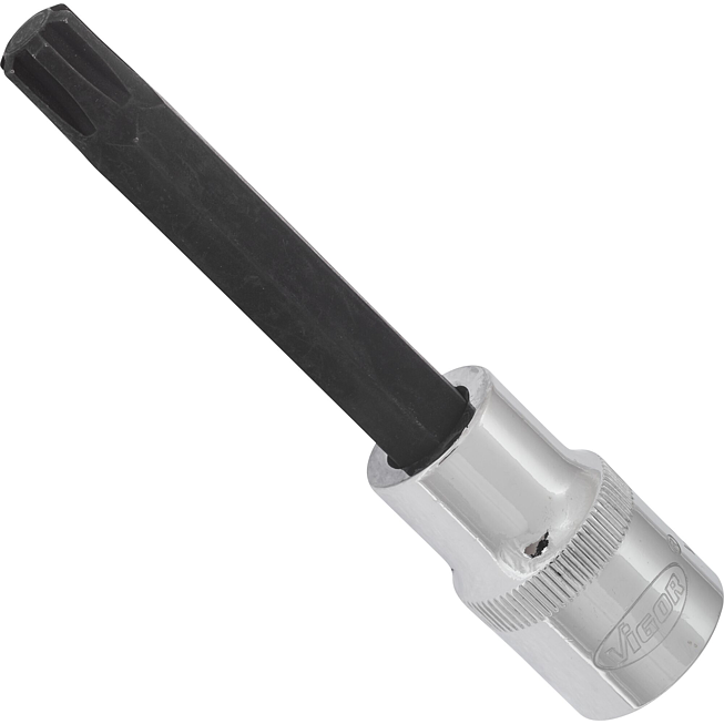 VIGOR N&aacute;strčn&aacute; hlavice RIBE ∙ V2216 ∙ 1/2 palce (12,5 mm) čtyřhran dut&yacute; ∙ Vnitřn&iacute; dr&aacute;žkov&yacute; profil Ribe-CV ∙ Velikost M10