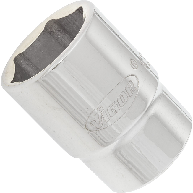 VIGOR N&aacute;strčn&aacute; hlavice 6hran ∙ V2256N ∙ 3/4 palce (20 mm) čtyřhran dut&yacute; ∙ Profil vněj&scaron;&iacute; &scaron;estihran ∙ Velikost 28 mm