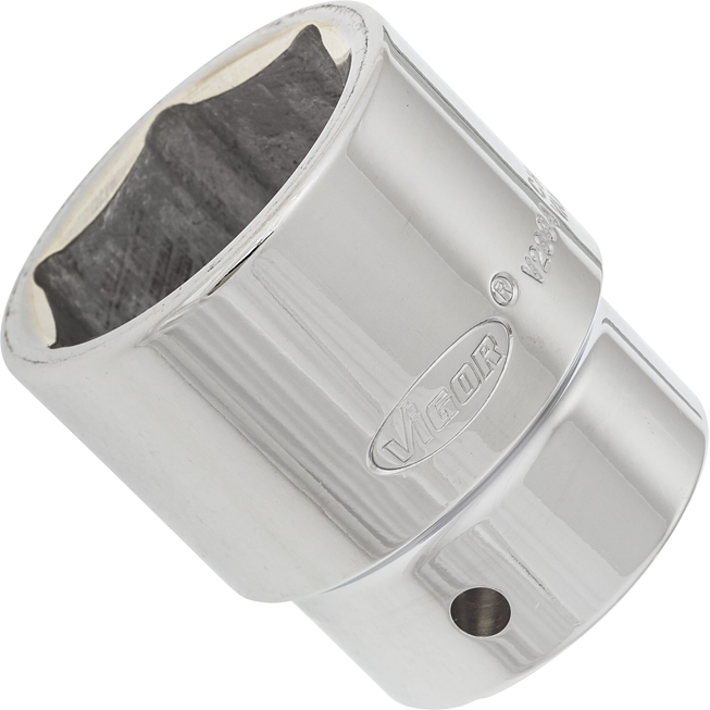 VIGOR N&aacute;strčn&aacute; hlavice 6hran ∙ V2334N ∙ 3/4 palce (20 mm) čtyřhran dut&yacute; ∙ Profil vněj&scaron;&iacute; &scaron;estihran ∙ Velikost 38 mm