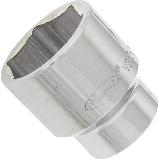 VIGOR N&aacute;strčn&aacute; hlavice 6hran ∙ V2336N ∙ 3/4 palce (20 mm) čtyřhran dut&yacute; ∙ Profil vněj&scaron;&iacute; &scaron;estihran ∙ Velikost 46 mm