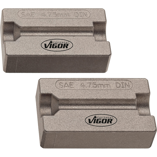 VIGOR Up&iacute;nac&iacute; čelisti - p&aacute;r 4,75&nbsp;mm ∙ V2540 ∙ 4,75 mm
